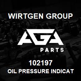 102197 Wirtgen Group OIL PRESSURE INDICATOR | AGA Parts