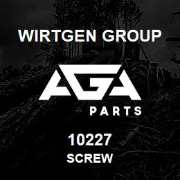 10227 Wirtgen Group SCREW | AGA Parts