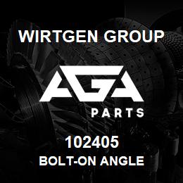 102405 Wirtgen Group BOLT-ON ANGLE | AGA Parts