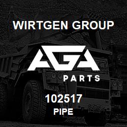 102517 Wirtgen Group PIPE | AGA Parts