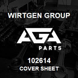 102614 Wirtgen Group COVER SHEET | AGA Parts