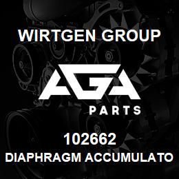 102662 Wirtgen Group DIAPHRAGM ACCUMULATOR | AGA Parts