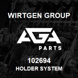102694 Wirtgen Group HOLDER SYSTEM | AGA Parts