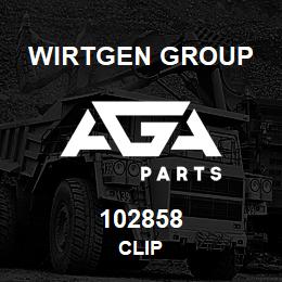 102858 Wirtgen Group CLIP | AGA Parts