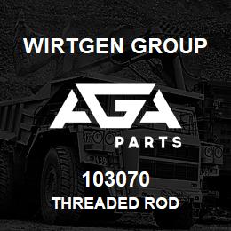 103070 Wirtgen Group THREADED ROD | AGA Parts