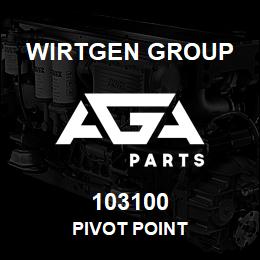 103100 Wirtgen Group PIVOT POINT | AGA Parts