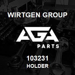 103231 Wirtgen Group HOLDER | AGA Parts