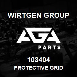 103404 Wirtgen Group PROTECTIVE GRID | AGA Parts