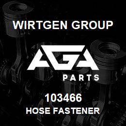 103466 Wirtgen Group HOSE FASTENER | AGA Parts