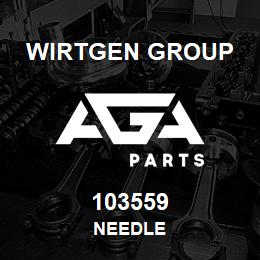 103559 Wirtgen Group NEEDLE | AGA Parts