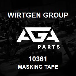 10361 Wirtgen Group MASKING TAPE | AGA Parts