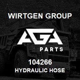 104266 Wirtgen Group HYDRAULIC HOSE | AGA Parts