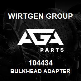 104434 Wirtgen Group BULKHEAD ADAPTER | AGA Parts