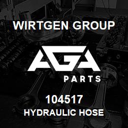 104517 Wirtgen Group HYDRAULIC HOSE | AGA Parts