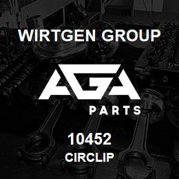 10452 Wirtgen Group CIRCLIP | AGA Parts