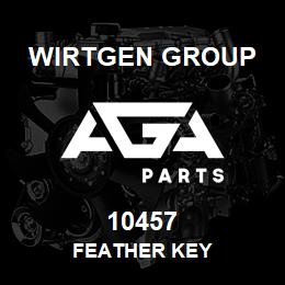 10457 Wirtgen Group FEATHER KEY | AGA Parts
