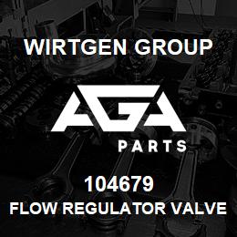 104679 Wirtgen Group FLOW REGULATOR VALVE | AGA Parts