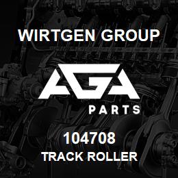 104708 Wirtgen Group TRACK ROLLER | AGA Parts