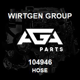 104946 Wirtgen Group HOSE | AGA Parts