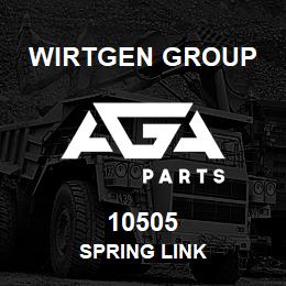 10505 Wirtgen Group SPRING LINK | AGA Parts
