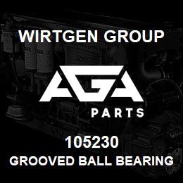 105230 Wirtgen Group GROOVED BALL BEARING | AGA Parts