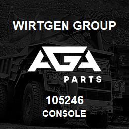 105246 Wirtgen Group CONSOLE | AGA Parts