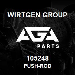 105248 Wirtgen Group PUSH-ROD | AGA Parts