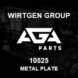 10525 Wirtgen Group METAL PLATE | AGA Parts