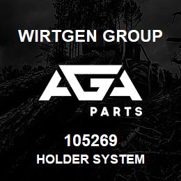 105269 Wirtgen Group HOLDER SYSTEM | AGA Parts