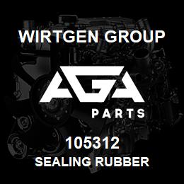 105312 Wirtgen Group SEALING RUBBER | AGA Parts