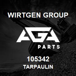 105342 Wirtgen Group TARPAULIN | AGA Parts