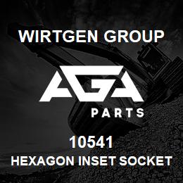 10541 Wirtgen Group HEXAGON INSET SOCKET | AGA Parts