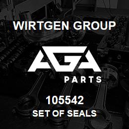 105542 Wirtgen Group SET OF SEALS | AGA Parts