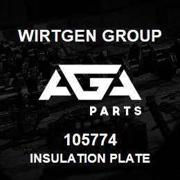 105774 Wirtgen Group INSULATION PLATE | AGA Parts