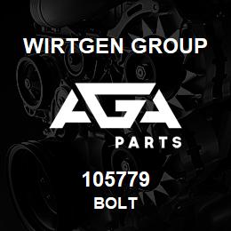 105779 Wirtgen Group BOLT | AGA Parts