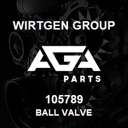 105789 Wirtgen Group BALL VALVE | AGA Parts