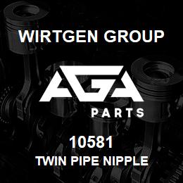10581 Wirtgen Group TWIN PIPE NIPPLE | AGA Parts