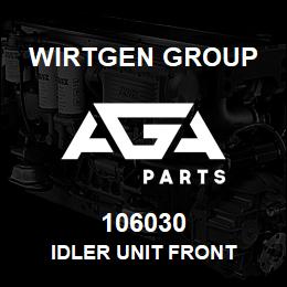 106030 Wirtgen Group IDLER UNIT FRONT | AGA Parts