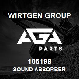 106198 Wirtgen Group SOUND ABSORBER | AGA Parts