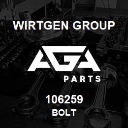106259 Wirtgen Group BOLT | AGA Parts