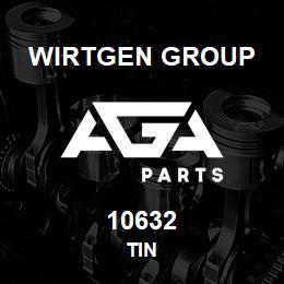 10632 Wirtgen Group TIN | AGA Parts