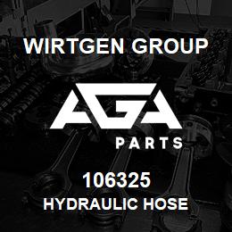 106325 Wirtgen Group HYDRAULIC HOSE | AGA Parts