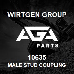 10635 Wirtgen Group MALE STUD COUPLING | AGA Parts