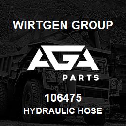 106475 Wirtgen Group HYDRAULIC HOSE | AGA Parts