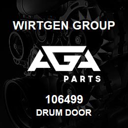 106499 Wirtgen Group DRUM DOOR | AGA Parts