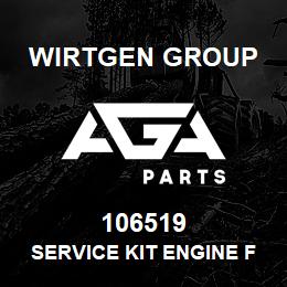 106519 Wirtgen Group SERVICE KIT ENGINE FILTERS | AGA Parts