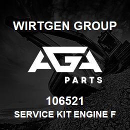 106521 Wirtgen Group SERVICE KIT ENGINE FILTERS | AGA Parts