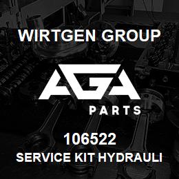 106522 Wirtgen Group SERVICE KIT HYDRAULIC FILTERS | AGA Parts