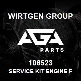 106523 Wirtgen Group SERVICE KIT ENGINE FILTERS | AGA Parts
