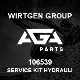 106539 Wirtgen Group SERVICE KIT HYDRAULIC FILTERS | AGA Parts
